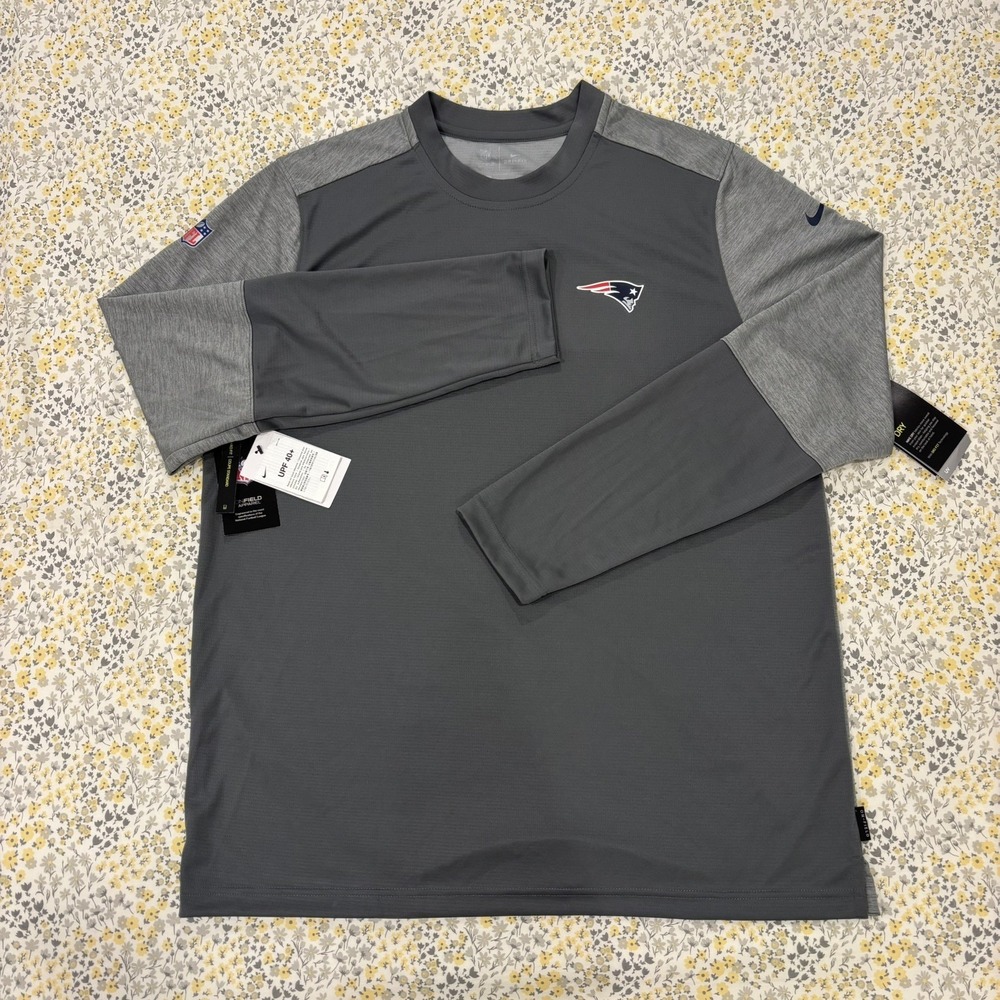 NWT Nike NFL New England Patriots Onfield Apparel Dri-Fit Athletic Shirt
